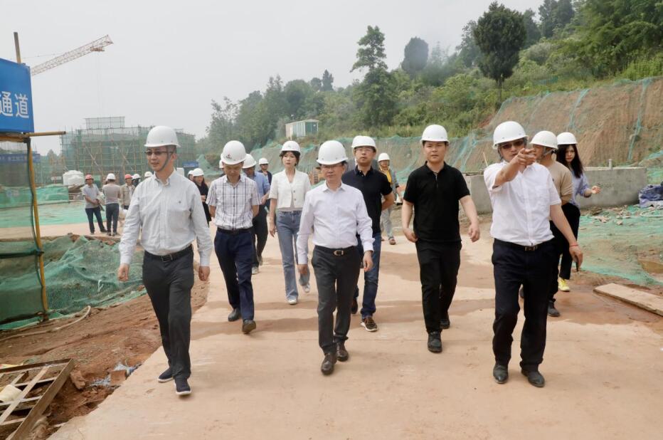 J9集团集团“做大影响力”专责工作组调研聚峰谷项目