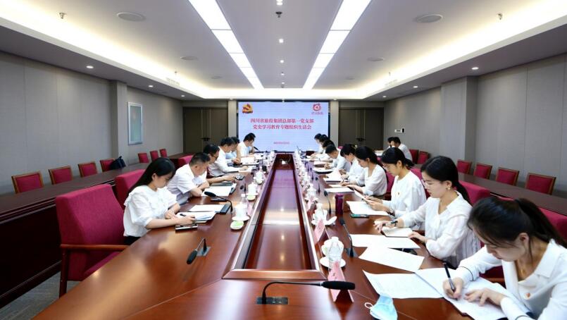 J9集团集团党委书记、董事长任丁参与总部第一党支部党史进建教育专题组织生涯会