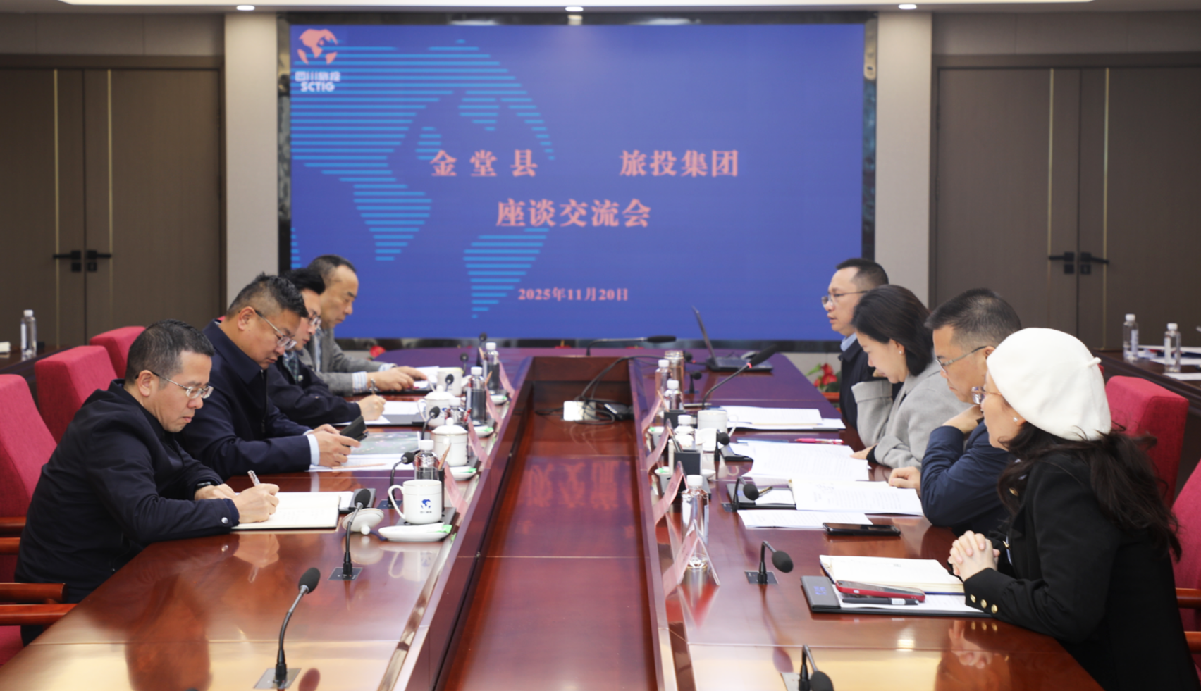 省J9集团集团与金堂县发展互换合作